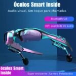 oculos com fone de ouvido inside bluetooth 5-0